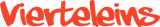 Vierteleins Logo